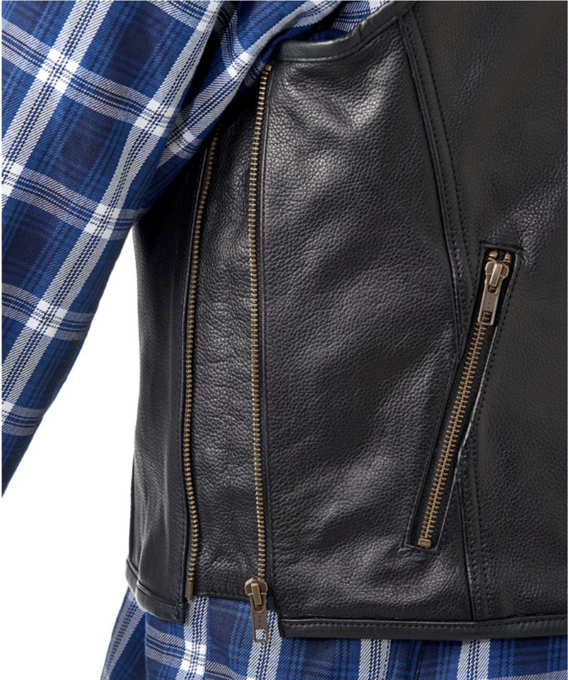 Lederweste Glide Detail