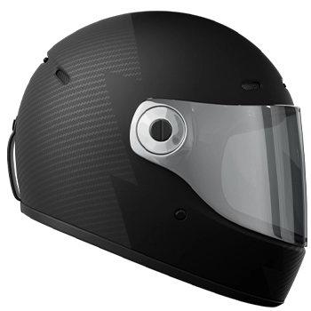 John Doe One Helmet Frozen Black:Carbonv