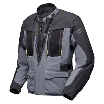 Textiljacke Paneo LT-grau