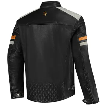 Lederjacke Jari V2 Gold-himten