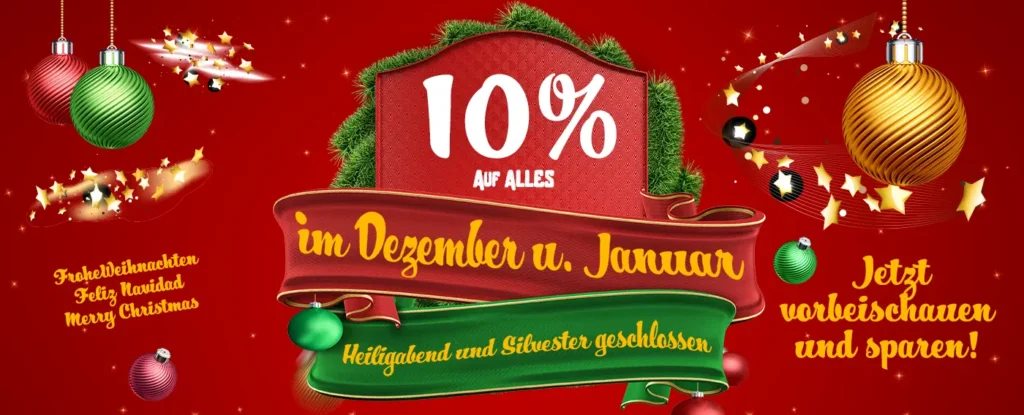 Weihnachtsrabatt 2025
