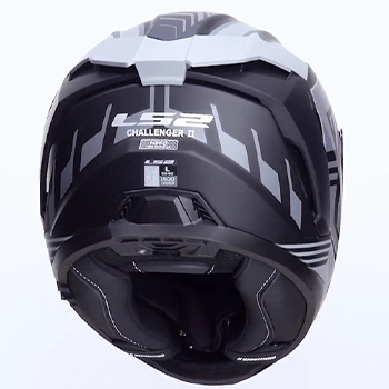 Integralhelm LS2 Challenger II-hinten