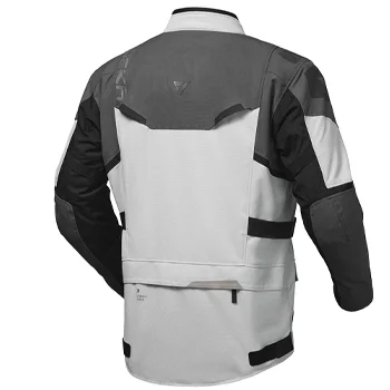 Modeka Striker III hellgrau_back