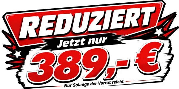 Stark reduziert